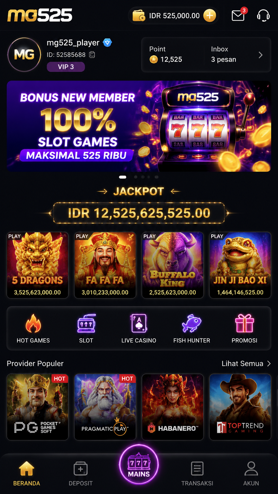 Screenshot 1 mg525